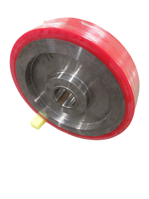 Customized OEM PU Coated Wheels Heavy Duty Industrial Polyurethane Wheels