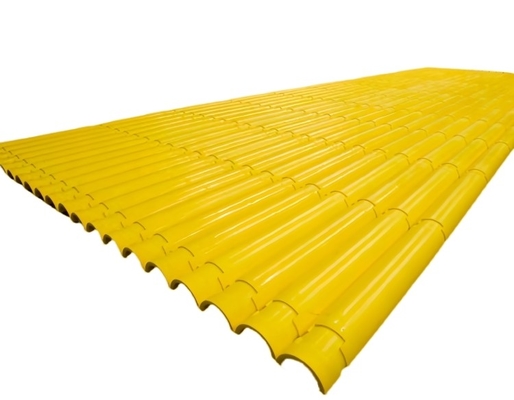 Polyurethane PU Subsea Cable Protection Duct Hydrolysis Resistant Custom Size