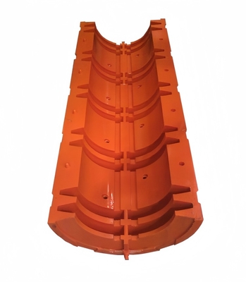 85A Hardness PU Submarine Cable Protection Duct Polyurethane Undersea Cable Tube