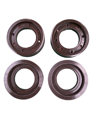 OEM Industrial PU Coated Wheels Heavy Duty Polyurethane Wheels 75 - 90A Shore