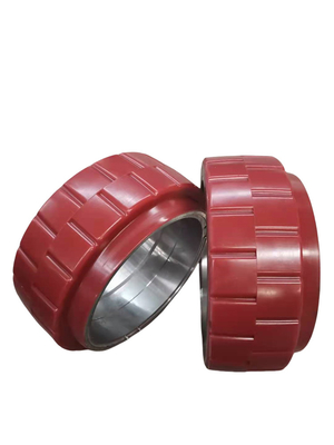 Anti Oil And Corrosion Heavy Duty PU Wheels Polyurethane Coating Wheels