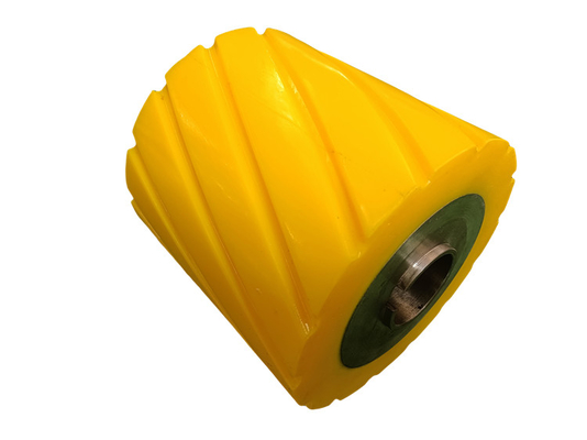 Customized Polyurethane Coating Wheels 90 A Shore Hardness PU Wheel