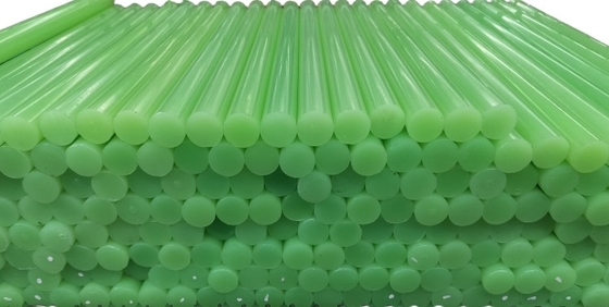 Smooth Surface Polyurethane PU Round Bar Stock 300mm 500mm Length For Rollers Or Seals