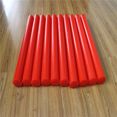 Smooth Surface Polyurethane PU Round Bar Stock 300mm 500mm Length For Rollers Or Seals