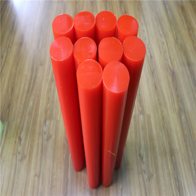 Smooth Surface Polyurethane PU Round Bar Stock 300mm 500mm Length For Rollers Or Seals