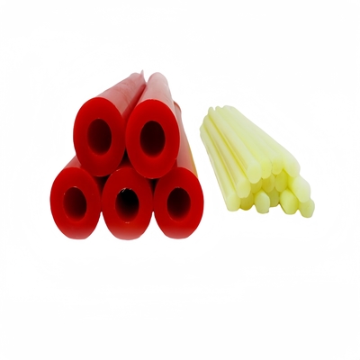 Colorful PU Rod Polyurethane Round Stock 65 - 95 A Shore Hardness Customized