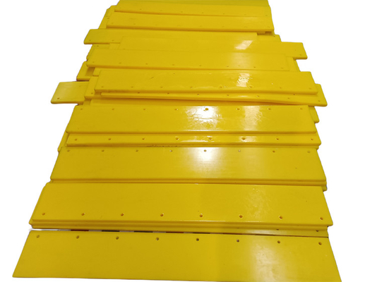 2mm - 50mm Thick Industrial PU Sheets Yellow Color Urethane Sheeting