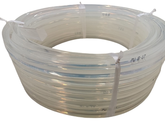 Transparent Polyurethane V Belt Wear Oil Resistant PU Transmission Belt 90A Hardness
