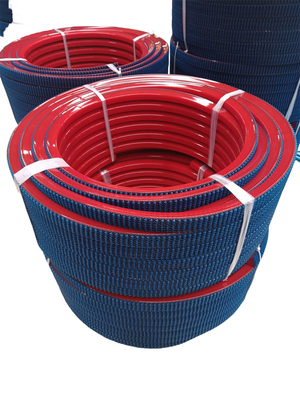 90A Hardness Polyurethane Super Grip Belt Size A B C For Ceramic Transmission Line