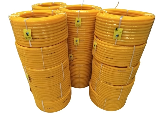90A Hardness Reinforced Round Belt Polyurethane Pentagon Belt For Transmission