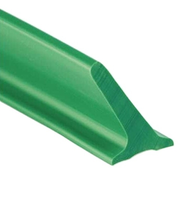 75A Shore Hardness Extruded Polyurethane Cleats Glue On Inclined Conveyor Belt